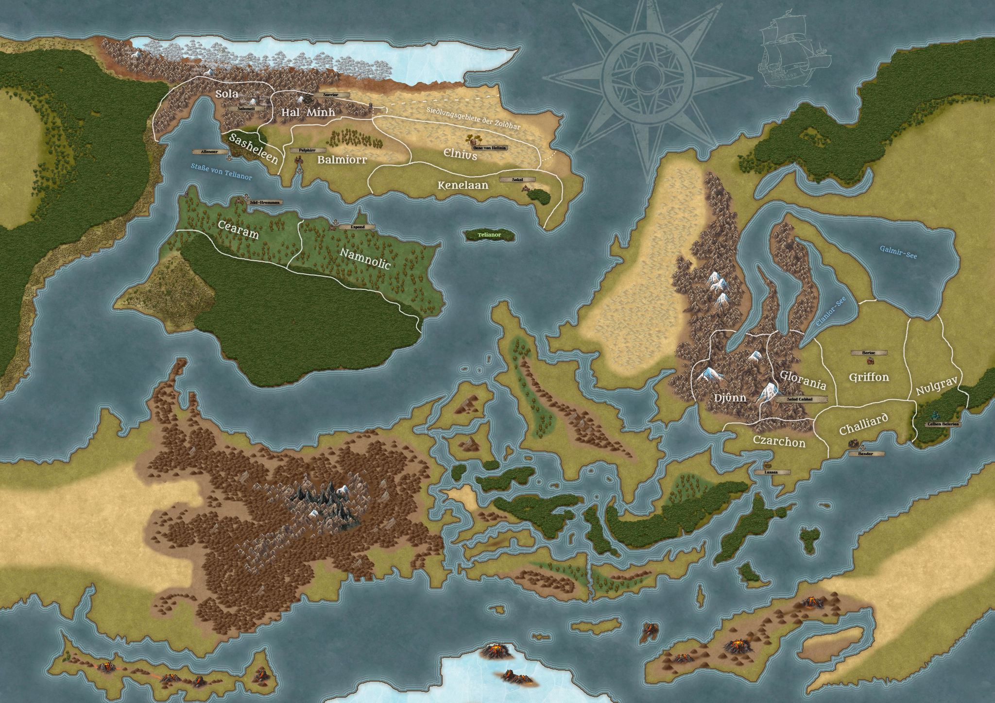 weltkarte ohne banner